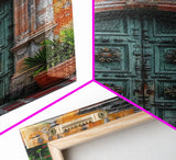 Change34 Colorful Indian Architecture Canvas Print, Traditional Art if India, Photography Print, Indian Wall Art, Living Room Decor