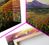 Farmhouse Wall Art Framed Canvas Print - Mexicano Art - Chicano Art - Oil Painting Print of a Tejano Farmer - Arte Mexicano