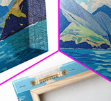Hawaii Landscape Painting Print, Hawaii Wall Art, Ready To Hang, Hawaii Painting, Vacation Gift, Travel Gift