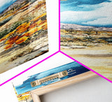 Joshua Tree California Watercolor Painting Print - California Art - Tall Skinny Art - Narrow Art - Joshua Tree Painting - Joshua Tree Art