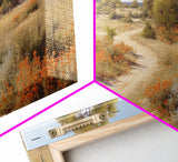 Landscape Oil Painting Canvas Print, West Texas Wall Art, West Texas Prairies, Made in Texas, Texan Art