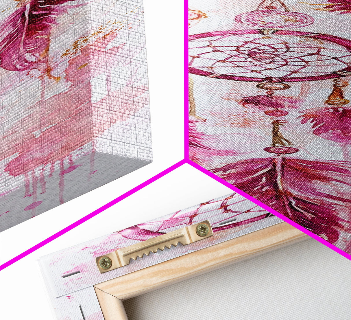Dreamcatcher Boho Art Framed Canvas Print | Rustic Bedroom Decor | Tall Narrow Wall Art | Southwest Zen Painting | Gift Idea