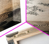 Zen Bamboo Garden Canvas Print Wabi Sabi Wall Art Minimalist Zen Inspired Artwork Rustic Decor Above Couch Wall Art Bedroom Art