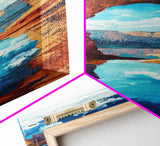 Red Rock Arch, Southwest Wall Art, Joshua Tree Art, Desert Landscape, Nature Painting, Extra Wide Art, Living Room Art