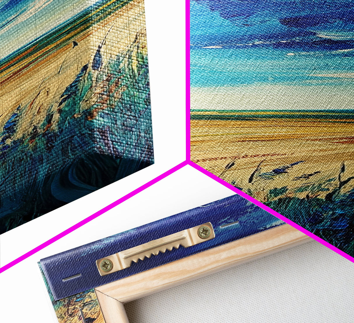 Prairie Storm, landscape painting, framed canvas print, moody art, rustic wall art, southwest wall art, extra wide art, boho art