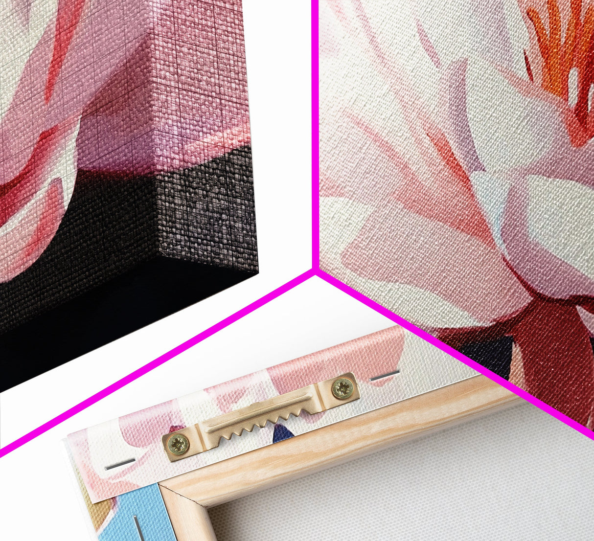 Water Lily Bloom, Floral Wall Art, Zen Botanical Print, Minimalist Nature Decor, Modern Tranquil Art, Bathroom Canvas Print