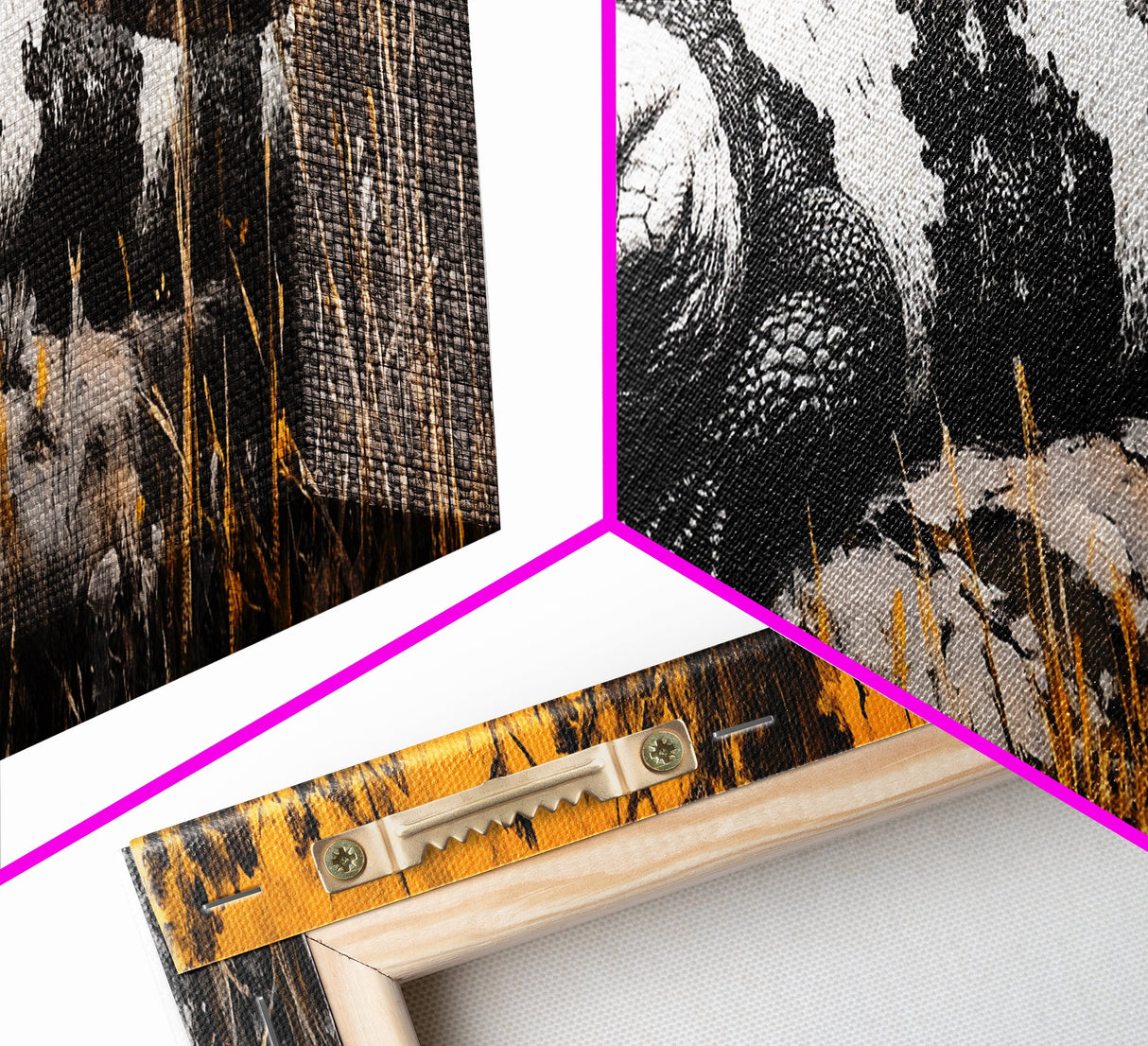 Gila Monster, Desert Reptile, Wildlife Art, Canvas Print, Nature Lover Gift, Rustic Wall Decor, Southwestern Art, Home Office Wall Art
