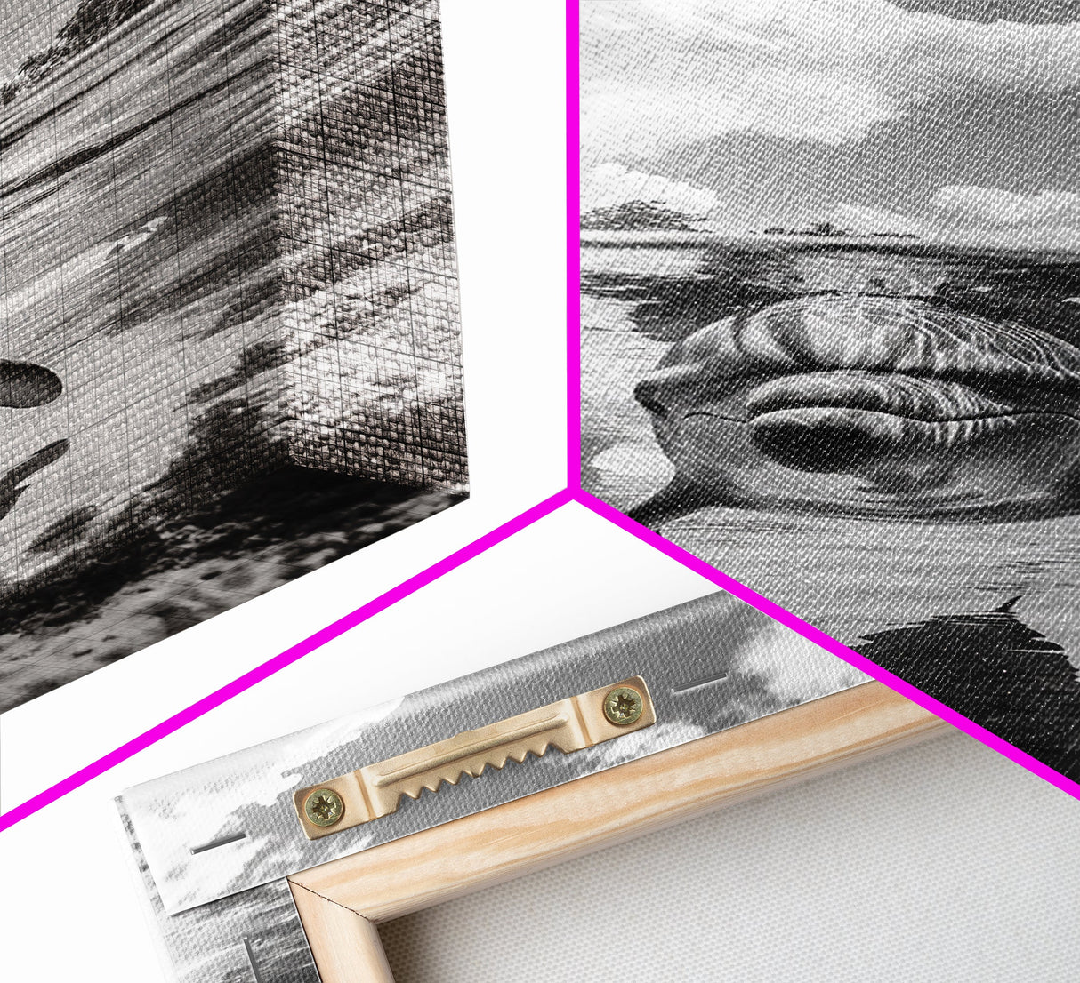 Dolphin Play, Ocean Joy, Underwater View, Canvas Print, Nautical Wall Art, Coastal Bathroom Decor, Playful Beach House Style