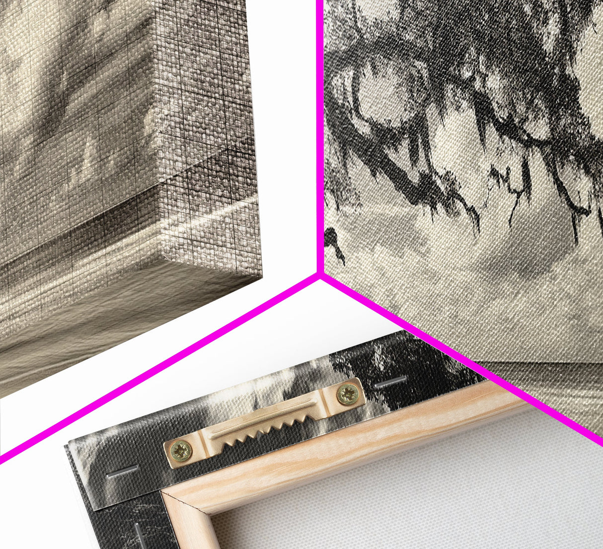 Southern Oak, Coastal Tree, Beachfront Tranquility, Serene Landscape, Canvas Print, Neutral Living Room Art, Boho Nature Decor, Beach Wall Art