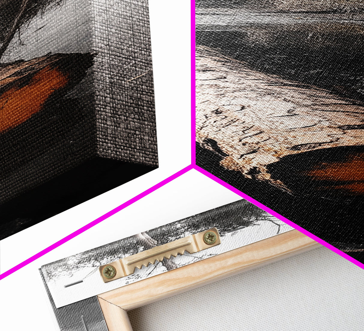 Floating Log, Woodland Print, Nature Photography, Rustic Home Decor, Canvas Print, Cabin Wall Art, Minimalist Lake House Style