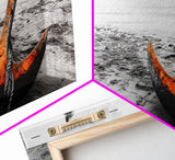 Rusted Anchor, Coastal Decay, Ocean Shore, Nautical Minimalism, Framed Canvas Print, Beach House Wall Art, Bathroom Wall Decor