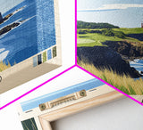 Brier Island, Canada Panoramic Beach Print, Vacation Gift, Canada Wall Art, Beach Painting, Beach Decor, Beach Painting