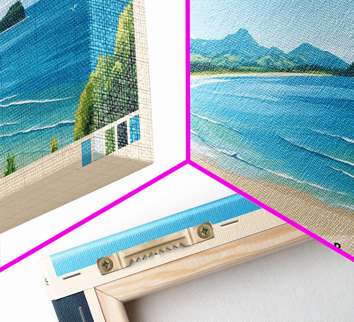 Byron Bay, Australia Panoramic Print, Vacation Gift, Australia Wall Art, Vacation Wall Art, Vacatation Memories, Beach Decor, Beach Or Lakehouse Art