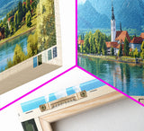 Chiemsee, Germany Panoramic Print, Vacation Gift, Germany Wall Art, Beach Painting, Beach Decor, Beach Or Lakehouse Art