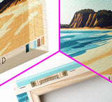 Fraser Island, Australia Panoramic Print, Vacation Gift, Australia Wall Art, Vacation Wall Art, Vacatation Memories, Beach Decor, Beach Or Lakehouse Art