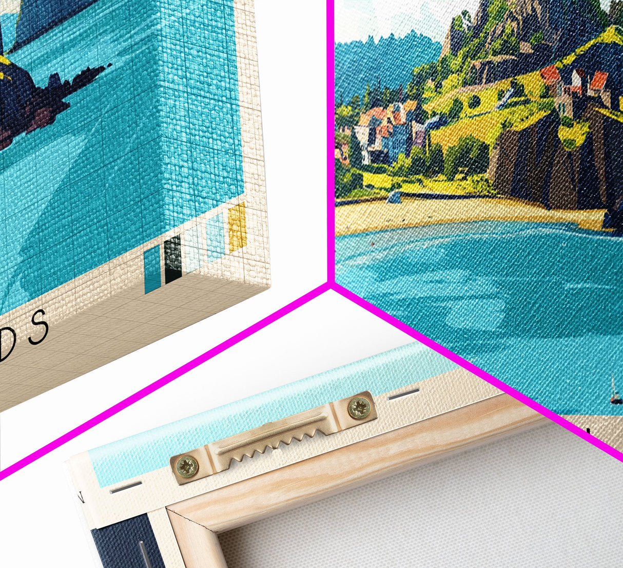 Glénan Islands, France Panoramic Print, Vacation Gift, France Wall Art, Vacation Wall Art, Vacatation Memories, Beach Decor, Beach Or Lakehouse Art