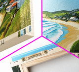 Gonubie Beach, South Africa Panoramic Print, Vacation Gift, South Africa Wall Art, Vacation Wall Art, Vacatation Memories, Beach Decor, Beach Or Lakehouse Art