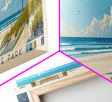 Henderson Beach State Park, Florida Panoramic Print, Vacation Gift, Florida Wall Art, Vacation Wall Art, Vacatation Memories, Beach Decor, Beach Or Lakehouse Art