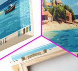 Ile Sainte-Marie, Madagascar Panoramic Beach Print, Vacation Gift, Madagascar Wall Art, Beach Painting, Beach Decor, Beach Painting