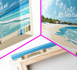 Isla Holbox, Mexico Panoramic Print, Vacation Gift, Mexico Wall Art, Vacation Wall Art, Vacatation Memories, Beach Decor, Beach Or Lakehouse Art