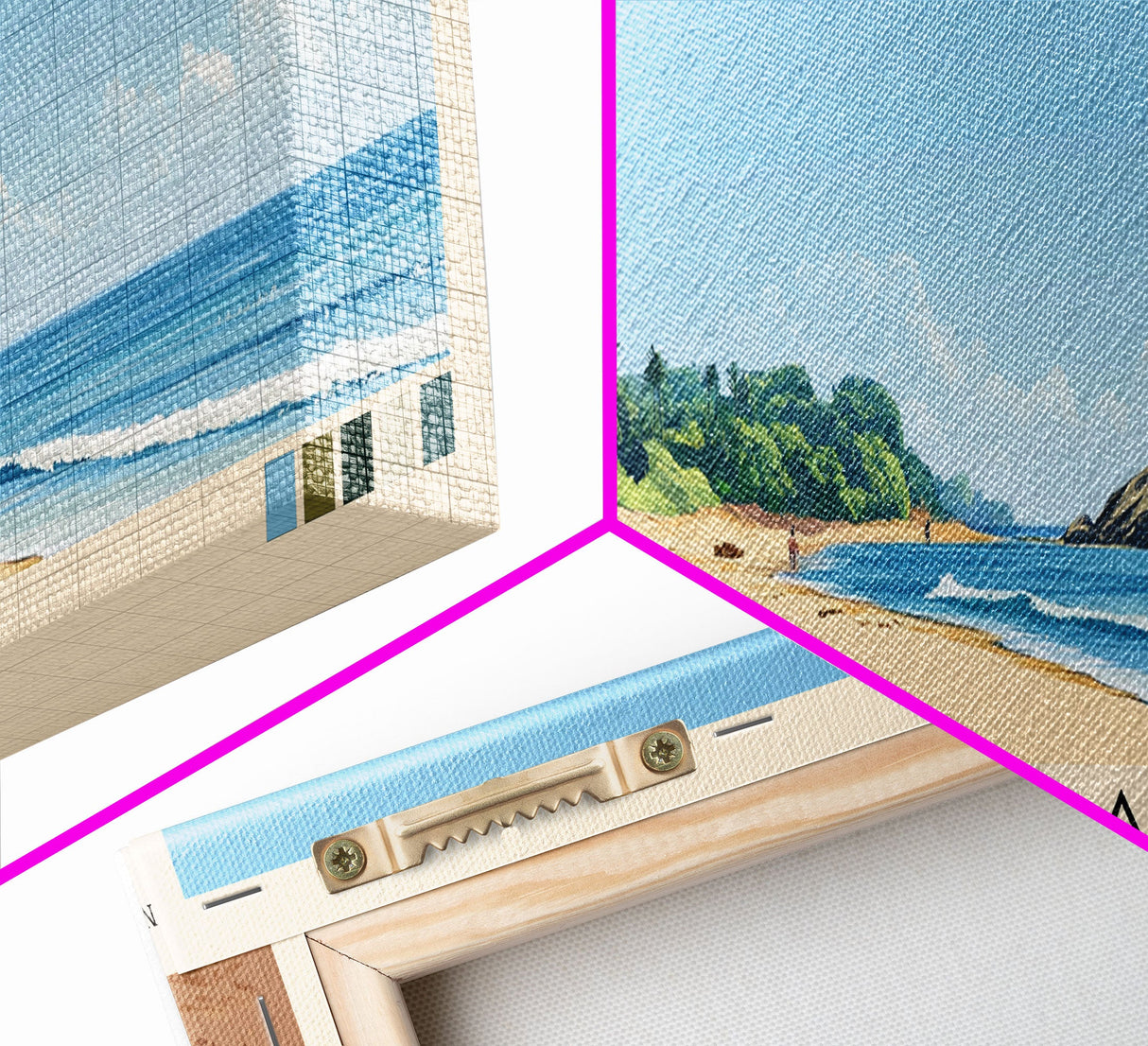 Kaup Beach, India Panoramic Print, Vacation Gift, India Wall Art, Vacation Wall Art, Vacatation Memories, Beach Decor, Beach Or Lakehouse Art