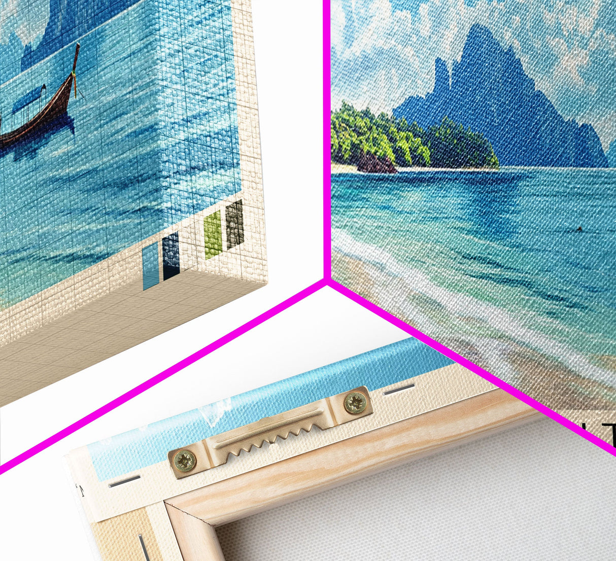 Ko Kut, Thailand Panoramic Print, Vacation Gift, Thailand Wall Art, Vacation Wall Art, Vacatation Memories, Beach Decor, Beach Or Lakehouse Art