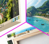 Koh Chang Noi, Thailand Panoramic Print, Vacation Gift, Thailand Wall Art, Vacation Wall Art, Vacatation Memories, Beach Decor, Beach Or Lakehouse Art