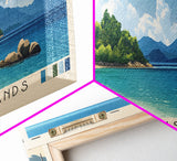 Koh Sdach Islands, Cambodia Panoramic Print, Vacation Gift, Cambodia Wall Art, Vacation Wall Art, Vacatation Memories, Beach Decor, Beach Or Lakehouse Art