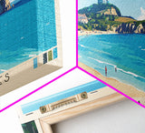 Prado Beaches, France Panoramic Print, Vacation Gift, France Wall Art, Vacation Wall Art, Vacatation Memories, Beach Decor, Beach Or Lakehouse Art