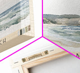 Flaherty Beach, Australia Watercolor Print, Vacation Gift, Australia Wall Art, Beach Painting, Beach Decor, Large Wall Art, Wood Frame Art