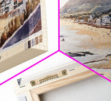 Jeffreys Bay, South Africa Watercolor Print, Vacation Gift, South Africa Wall Art, Beach Painting, Beach Decor, Large Wall Art, Wood Frame Art