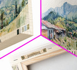 La Boquilla, Colombia Watercolor Beach Print, Vacation Gift, Colombia Wall Art, Beach Painting, Beach Decor, Beach Painting