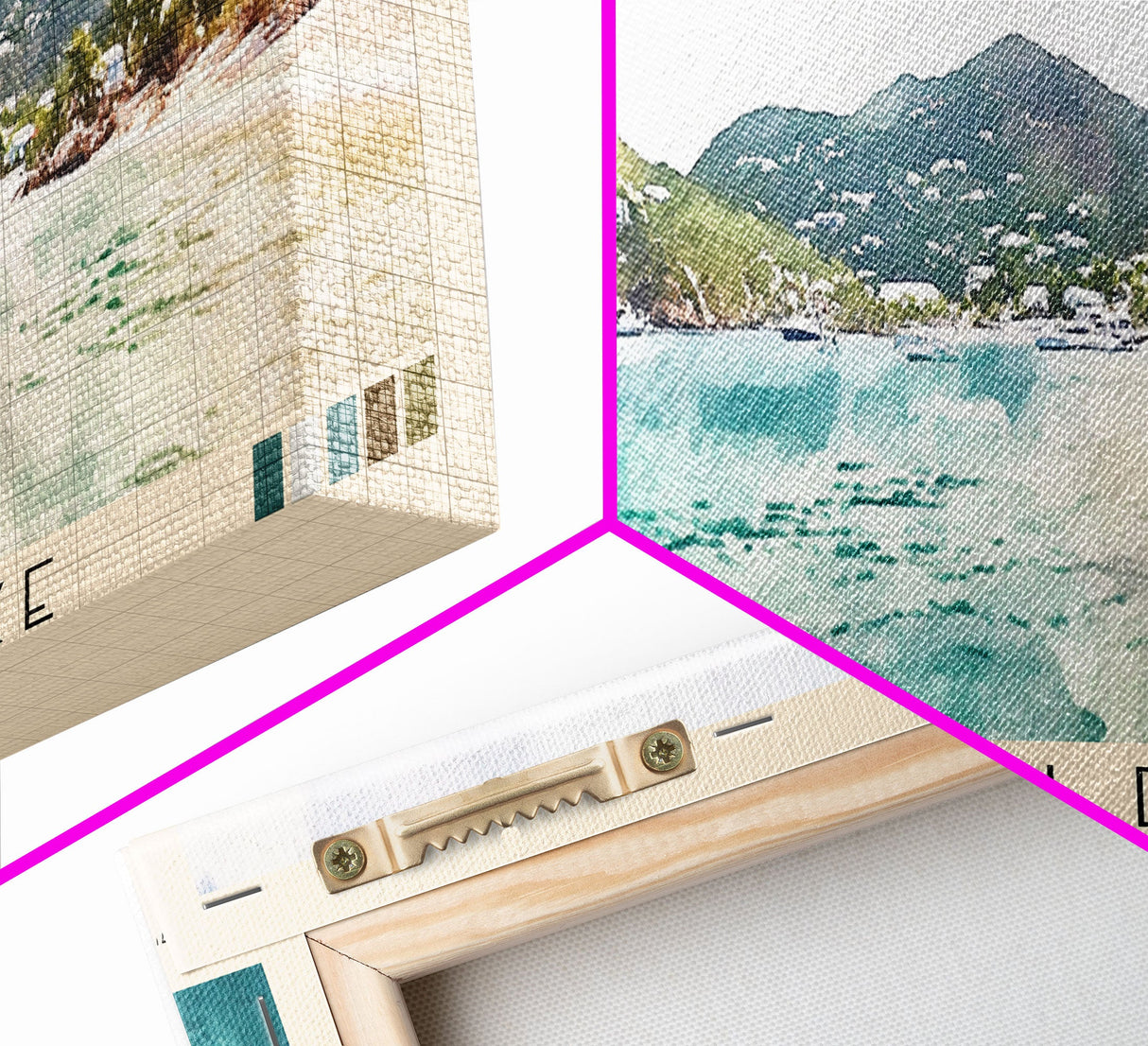 Jost Van Dyke, British Virgin Islands , United Kingdom Watercolor Beach Print, Vacation Gift, United Kingdom Wall Art, Beach Painting, Beach Decor, Beach Painting