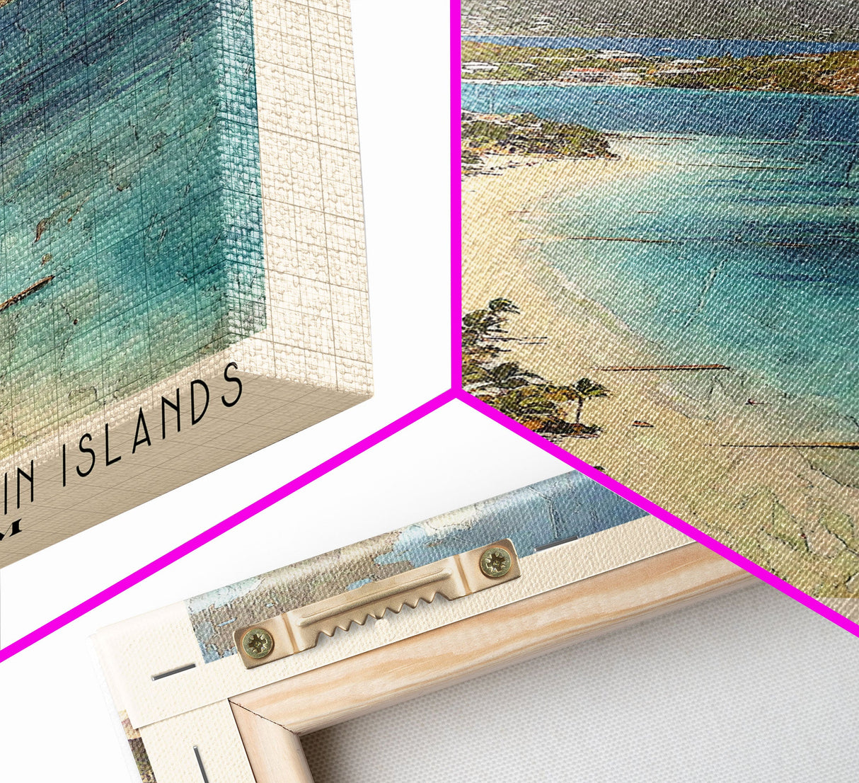 Jost Van Dyke, British Virgin Islands , United Kingdom Watercolor Beach Print, Vacation Gift, United Kingdom Wall Art, Beach Painting, Beach Decor, Beach Painting