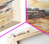 Kalpitiya, Sri Lanka Watercolor Beach Print, Vacation Gift, Sri Lanka Wall Art, Beach Painting, Beach Decor, Beach Painting