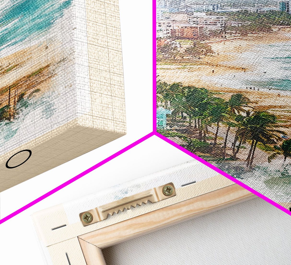 Palomino, Puerto Rico Watercolor Beach Print, Vacation Gift, Puerto Rico Wall Art, Beach Painting, Beach Decor, Beach Painting