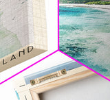 Veligandu Island, Maldives Watercolor Beach Print, Vacation Gift, Maldives Wall Art, Beach Painting, Beach Decor, Beach Painting