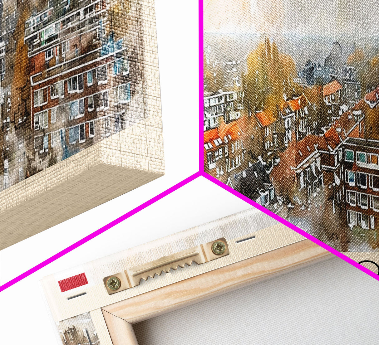 Apeldoorn Netherlands Travel Print Wall Art, Panoramic City Art, Travel Art, Wall Decor, Vacation Gift, Framed Canvas Print Or Metal Art