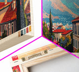 Bursa Turkey Travel Print Wall Art, Panoramic City Art, Travel Art, Wall Decor, Vacation Gift, Framed Canvas Print Or Metal Art