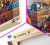 Cherkasy Ukraine Travel Art, City Art, Framed Canvas Print or Metal Wall Art, Europe Travel Poster, Panoramic Wall Art, Extra Wide Wall Art