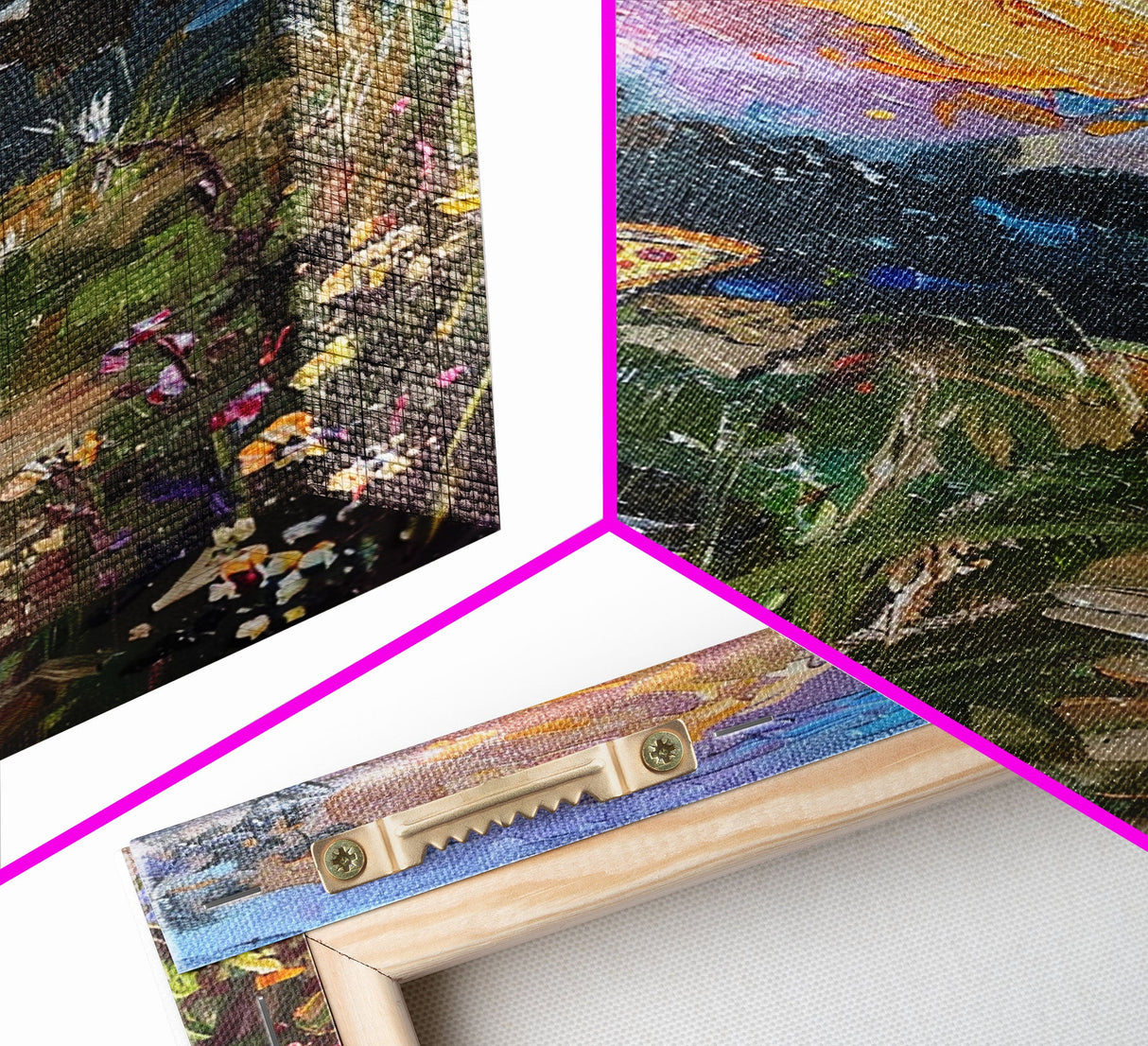 Graveyard Pizza Party Framed Canvas print, Skeleton Eating Pizza In a Cemetary Halloween Decor