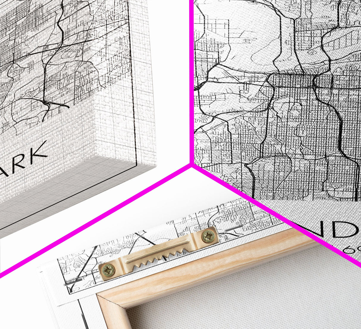 Overland Park Street Map, Kansas Map, City Map Art, Modern Art, Wall Art, Canvas Print, Gift For Her, Bedroom Wall Art, Travel Wall Décor
