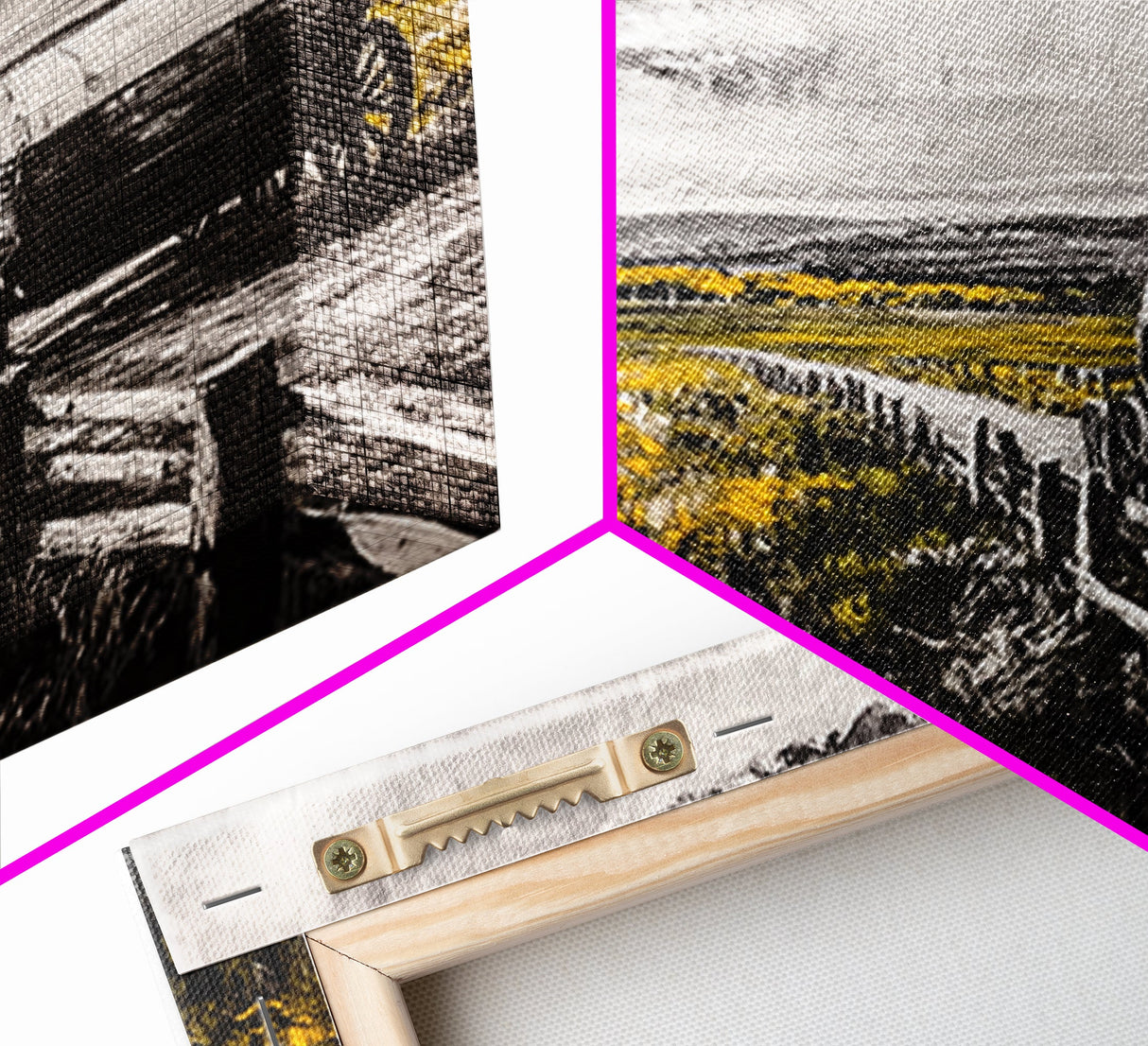 Old Wagon, Prairie Road, Country Landscape, Canvas Print, Farmhouse Art, Rustic Wall Art, Black and White Art, Barn Landscape