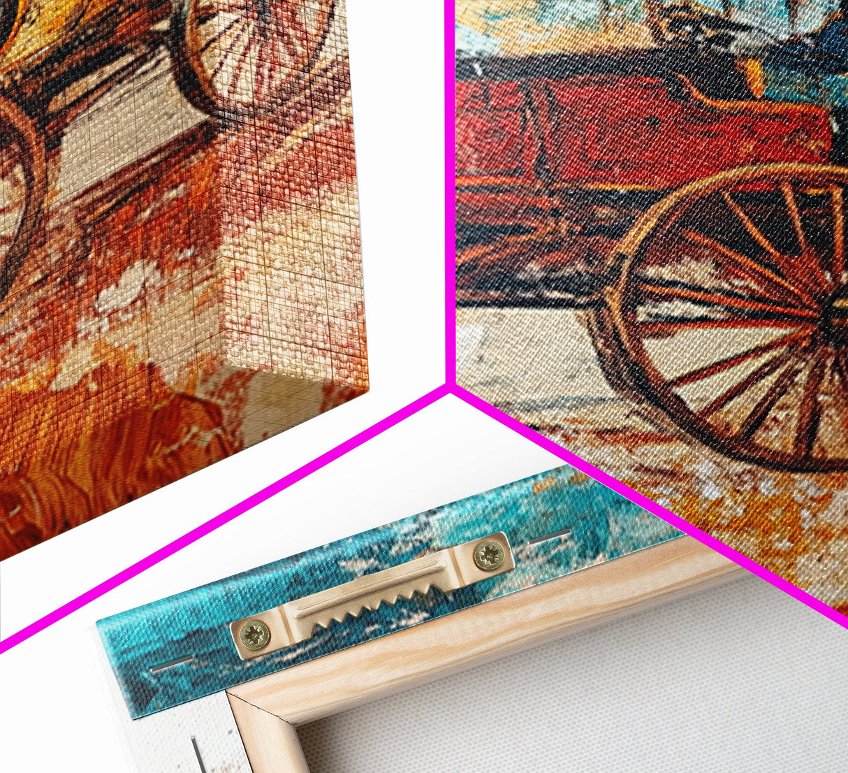 Stirrups Painting, Cowboy Aesthetic, Western Art, Rustic Decor, Framed Canvas Print, Farmhouse Wall Art, Moody Art, Boho Art, Gift Idea