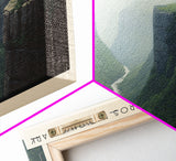 Chapada dos Veadeiros National Park COUNTRY | Framed Travel Poster Canvas Print | Trendy Wall Art | Watercolor Painting | Living Room Art | Unique Art