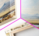 Falkland Islands Framed Canvas Print Travel Poster | Wall Art | Home Decor | Gift For Travel Lover | Wall Hanging | Original Art