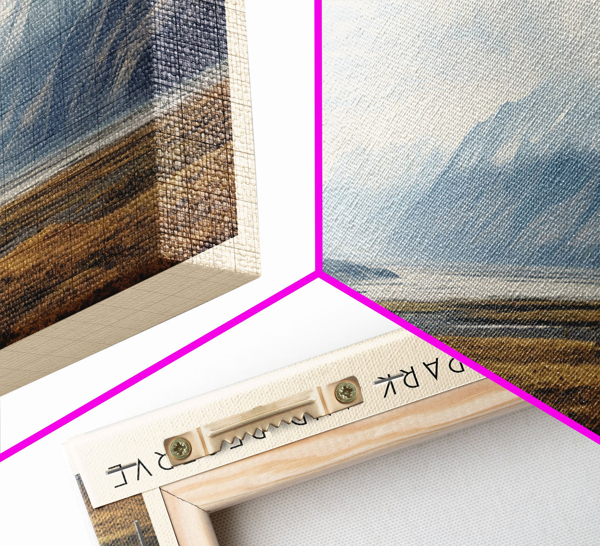 Kluane National Park and Reserve COUNTRY Travel Poster Print, Framed Canvas Print, COUNTRY Travel Art, Wood Framed Art, Wall Hanging, Home Decor