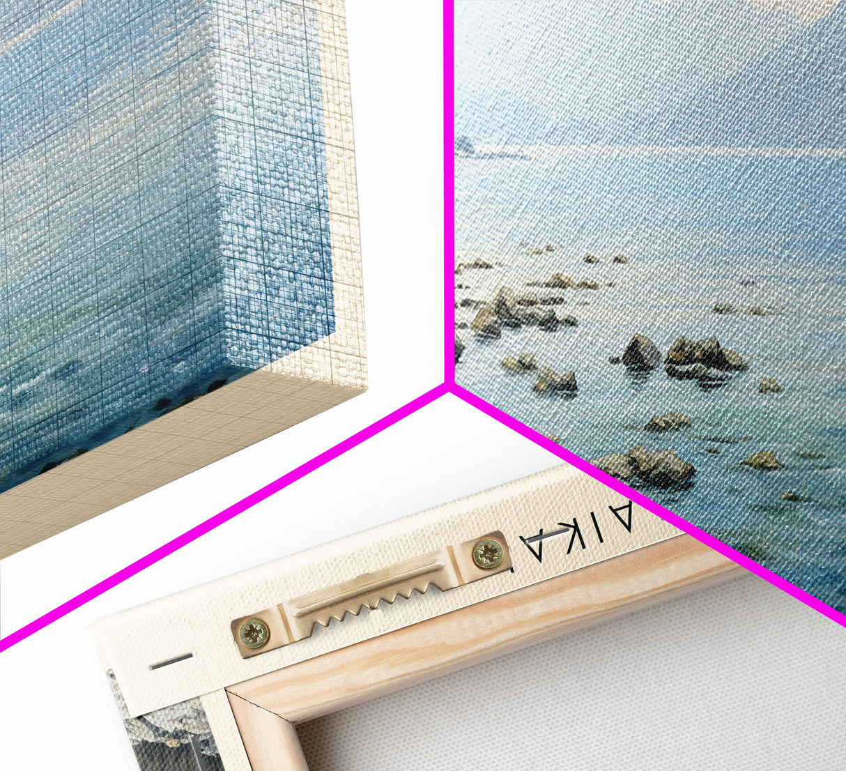 Lake Baikal Travel Poster Print, Framed Canvas Wall Art, Metal Wall Art, COUNTRY art, Gift For Him, Travel Wall Art, Travel Lover Gift