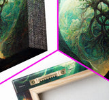 Gaia, norse mythology, canvas print, high fantasy art