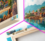 Chimoio, Mozambique Travel Poster Panoramic Canvas Print, Chimoio, Mozambique Painting, Mozambique Art, Chimoio Travel Art, Guest Room Painting